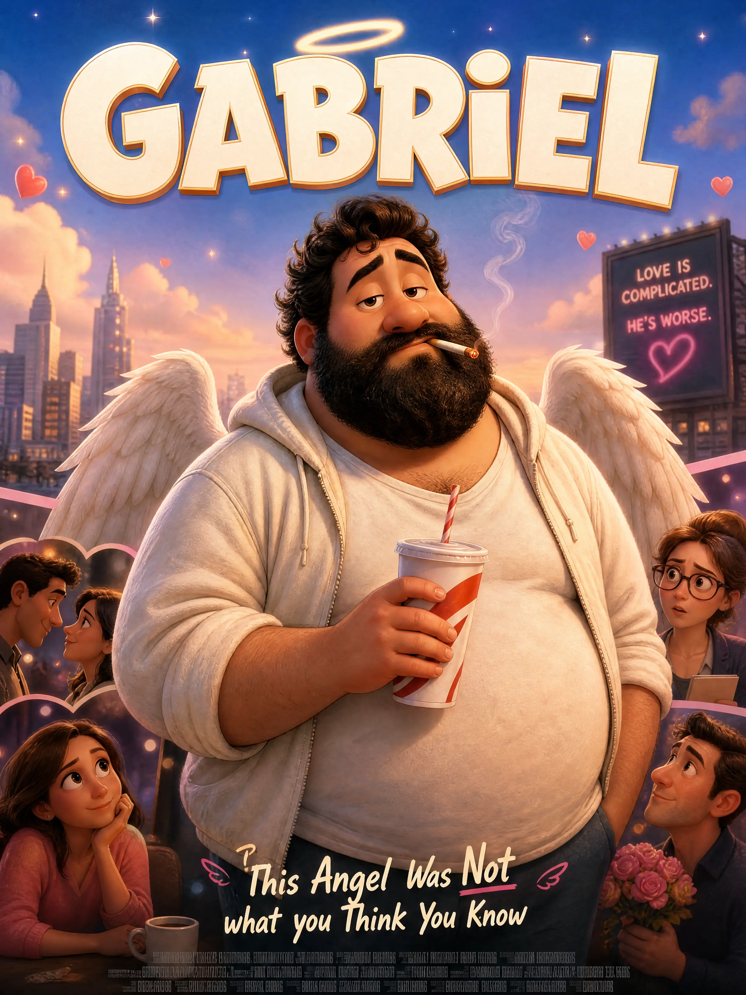 Gabriel Comedy Poster