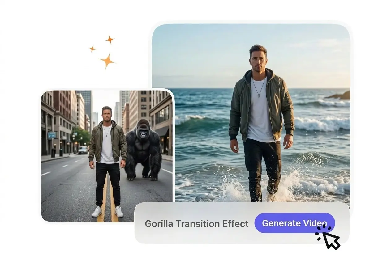 Gorilla Transition Effect
