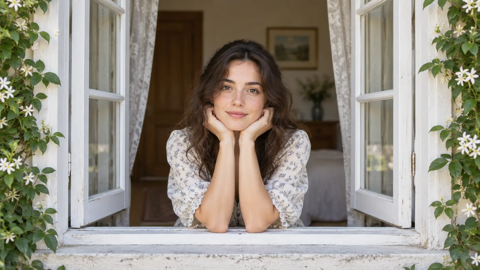 Same portrait crop retained after using a 4K image upscaler at a larger size