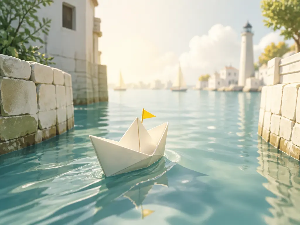 Directed art video scene showing a clear visual transition