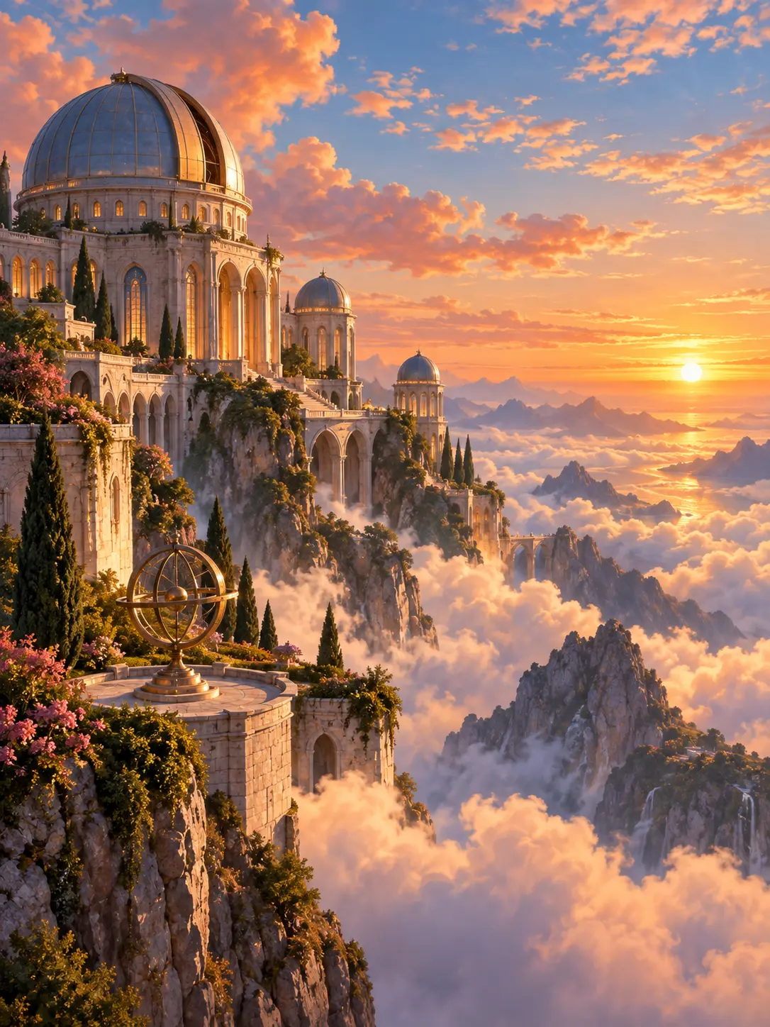 AI Painting Generator digital fantasy scene preview