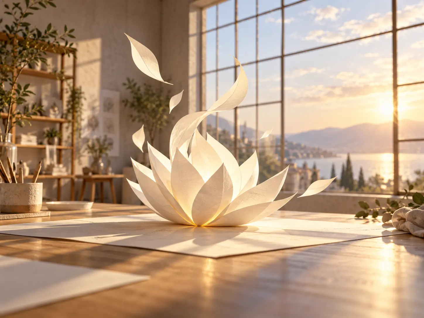 Bright standalone video intro with an original visual identity