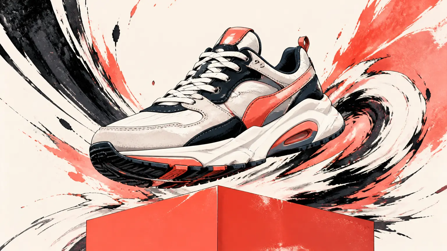 Finished animated product advertisement with dynamic motion and a cinematic studio composition