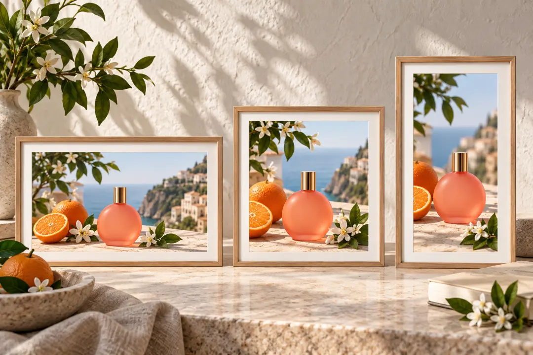 Campaign opening adapted to horizontal square and vertical placements