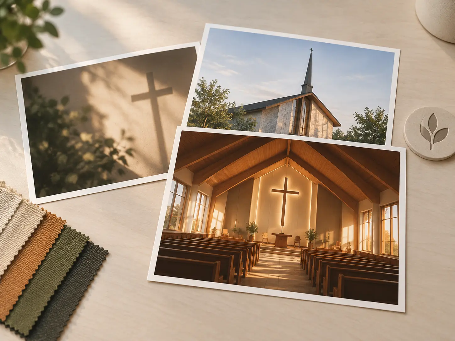 General intro template with worship theme prompt and title controls