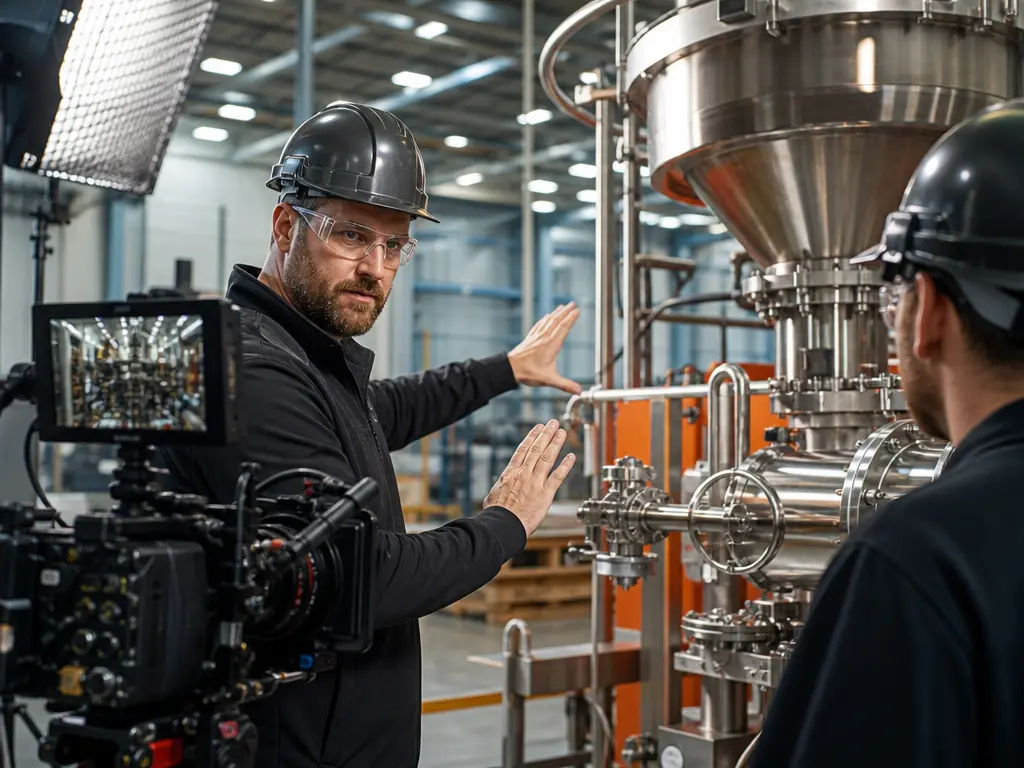 Industrial content planner matching equipment references to scene notes