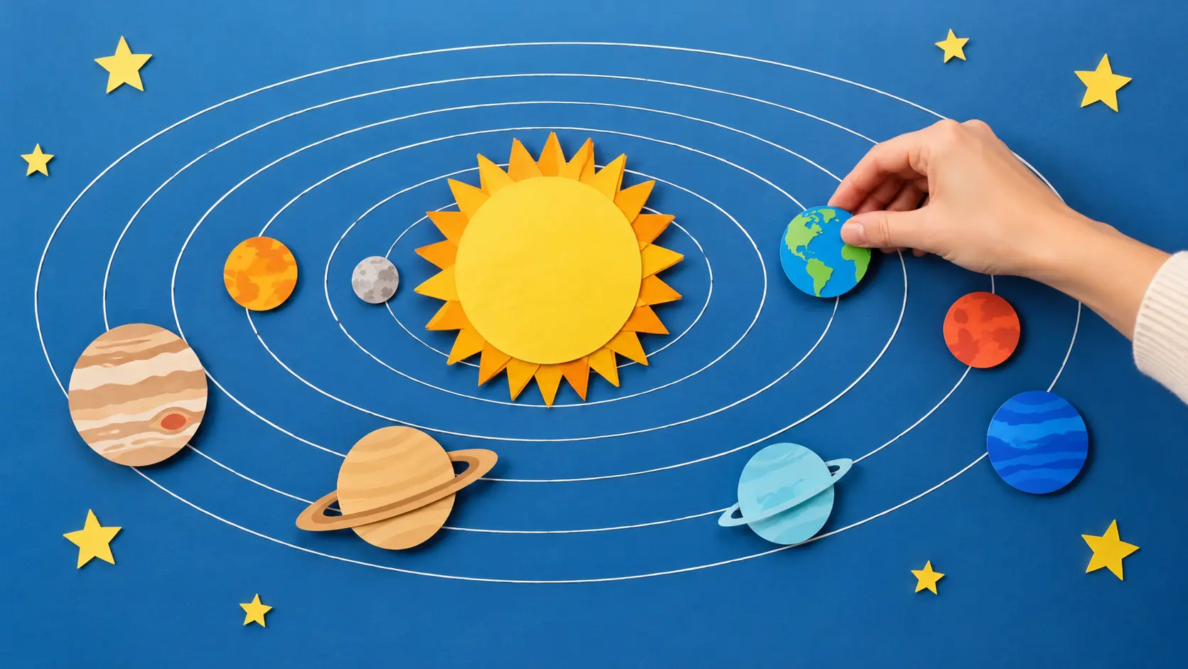 Course title and chapter heading placed beside lesson visuals in a generated video intro