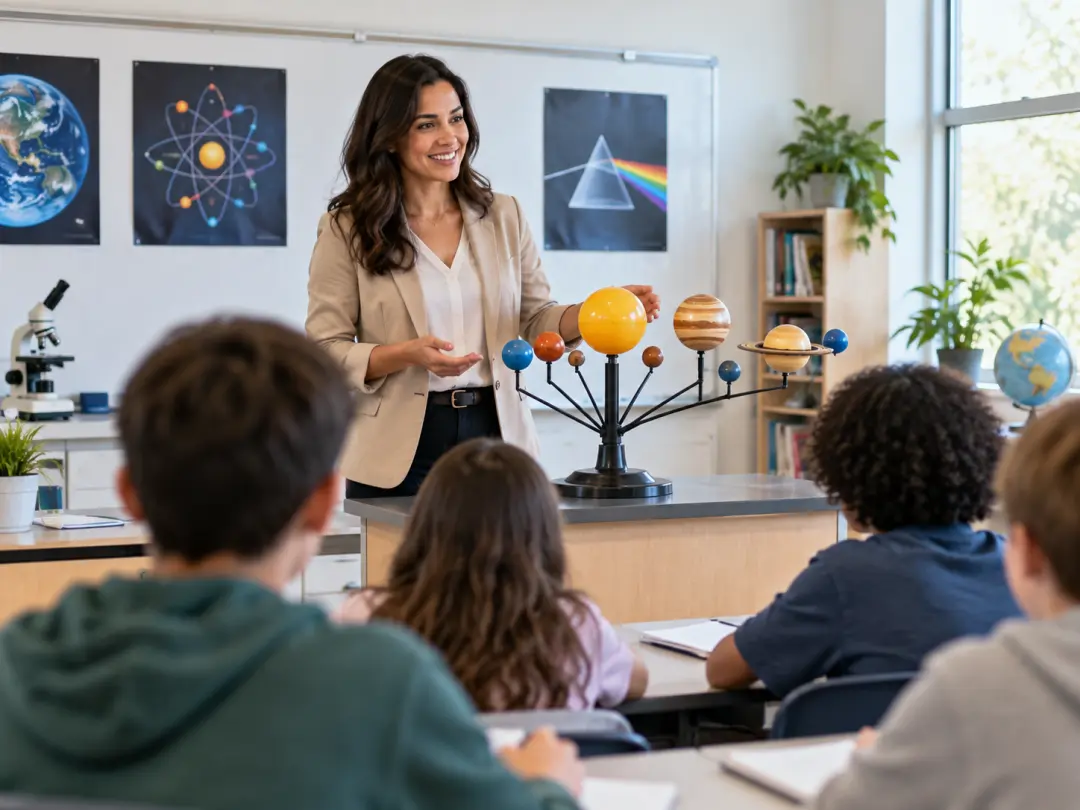 Online teacher planning a course name, chapter title, and lesson opening tone