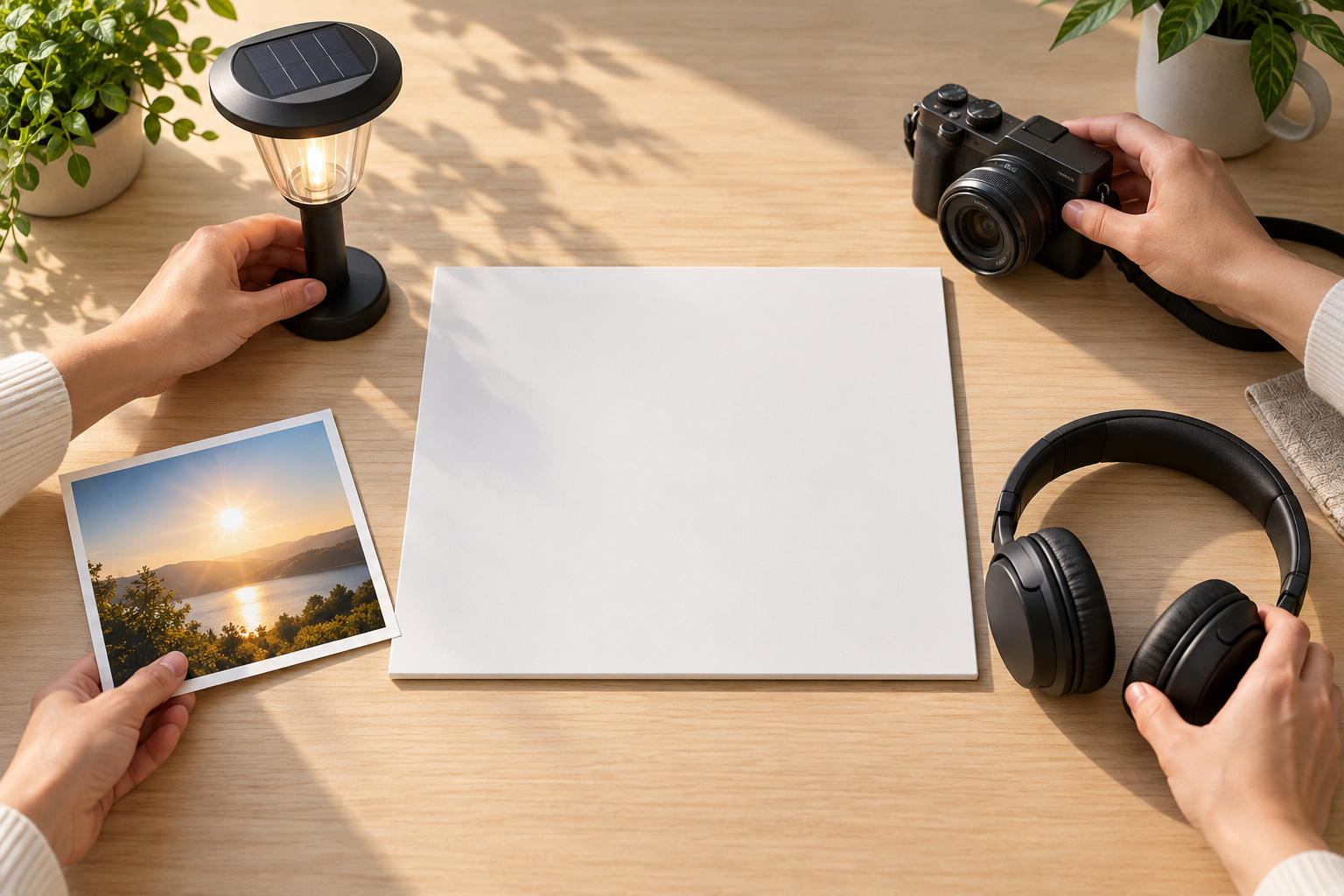 Creator entering an explainer video script and adding reusable image, video, and audio references