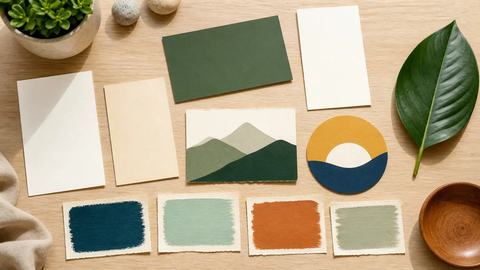 Flag Generator prompt ideas translated into bold symbolic flag shapes
