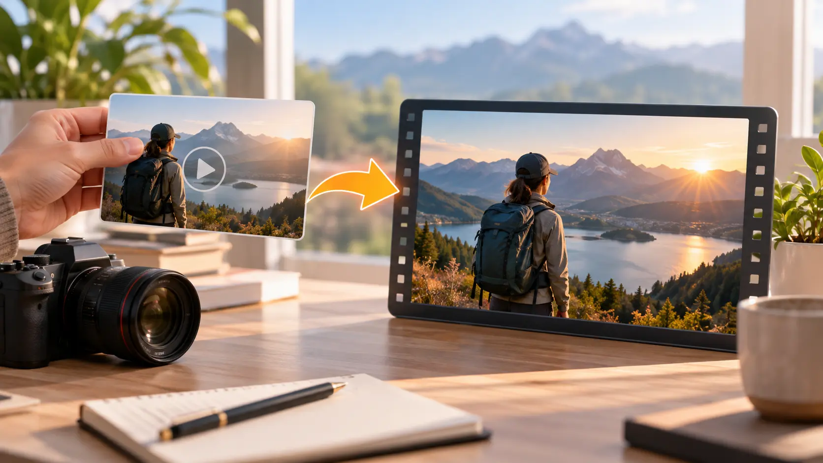 Reference media control — free ai video generator with audio feature