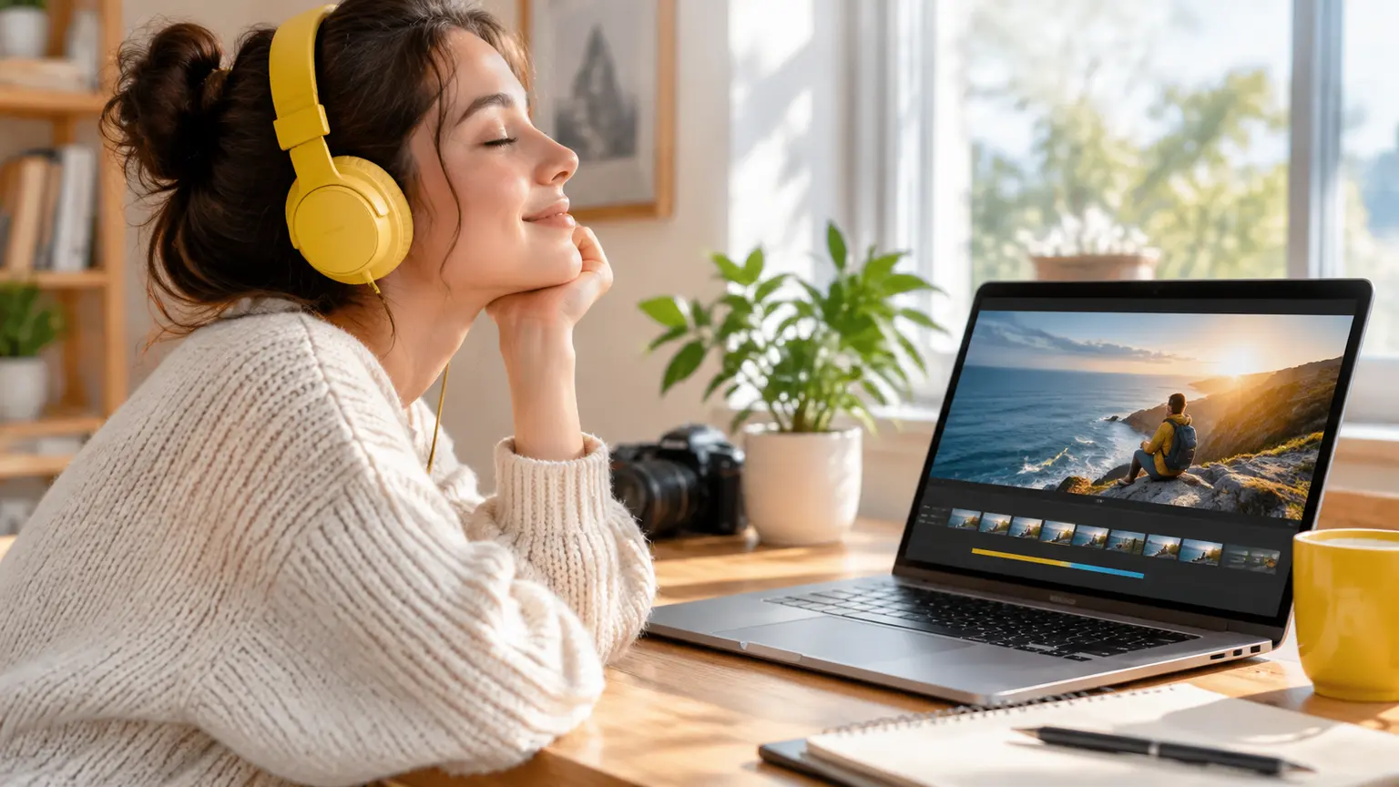 Audio guided atmosphere — free ai video generator with audio feature