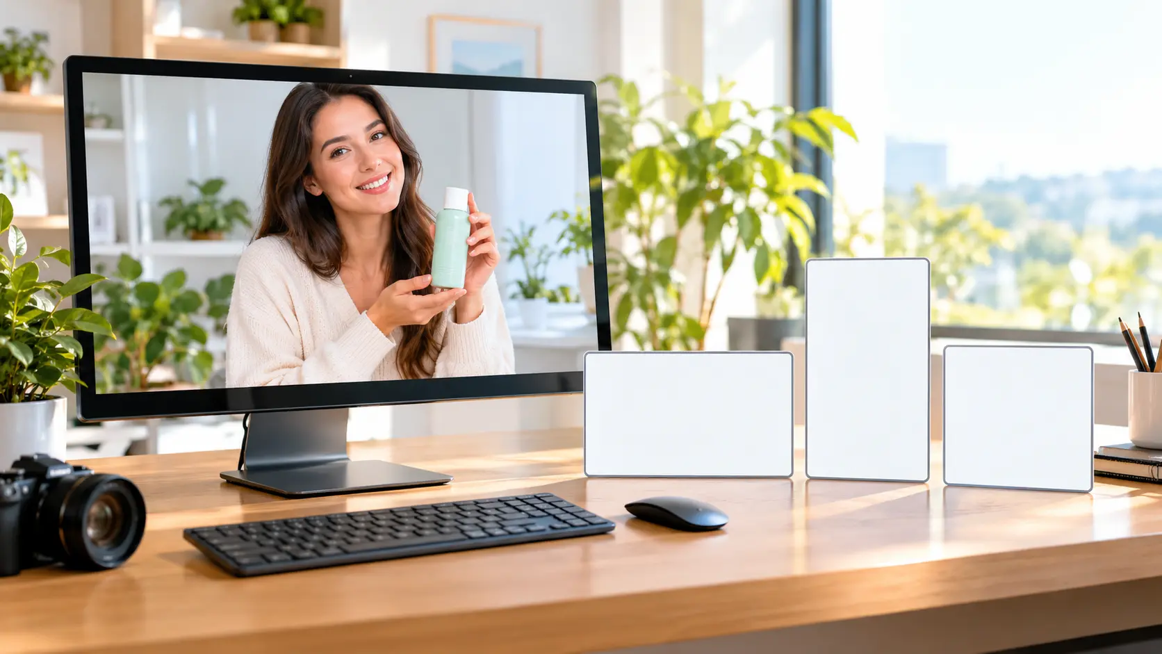 4K MP4 business video preview in vertical, square, and landscape ratios