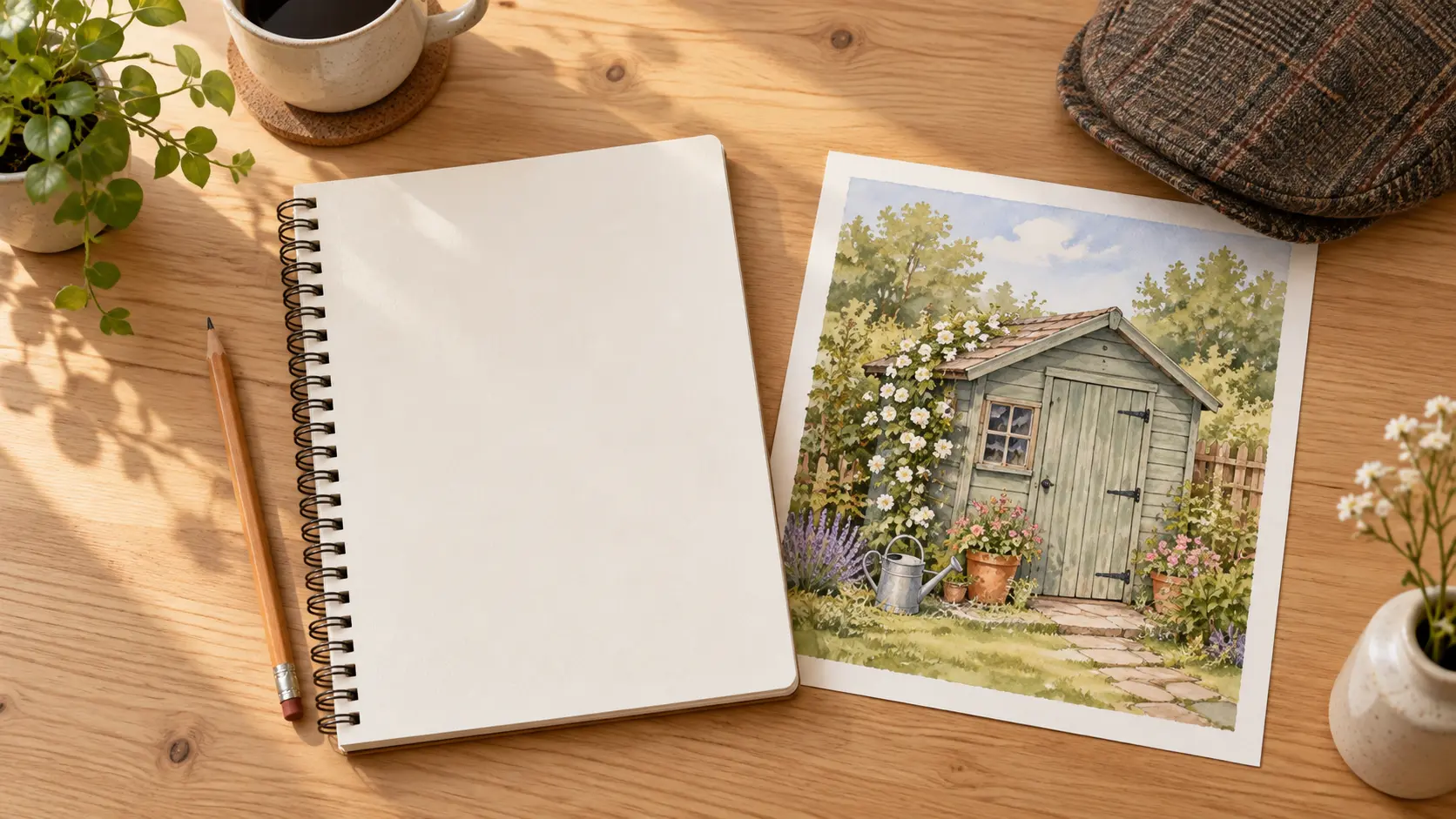 Written details about a father turning into a personalised picture scene