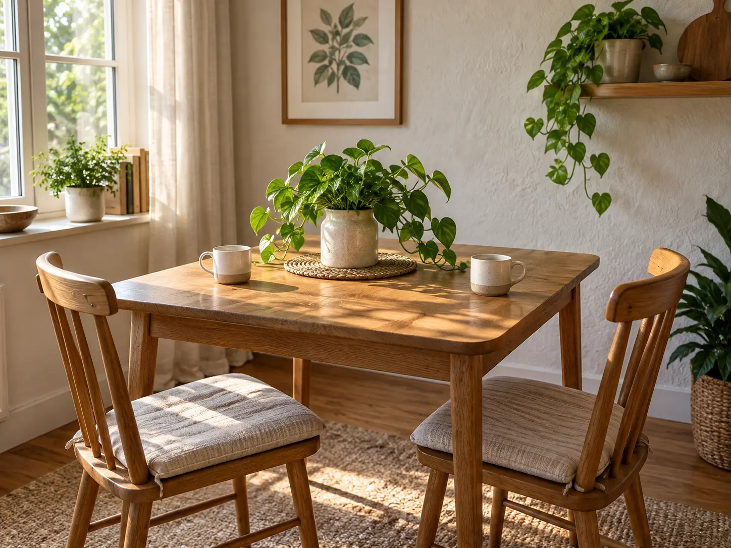 Dim interior photograph made readable by an image brightener while preserving shadow shape