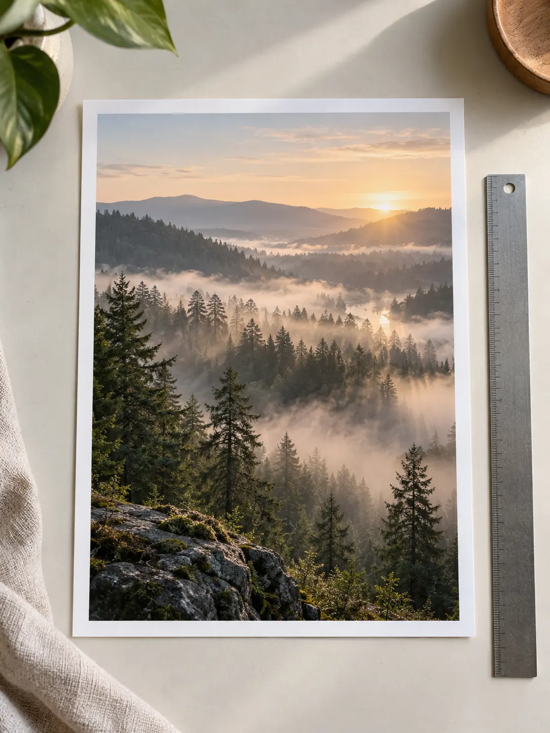 Image resolution changer resizing a landscape photo while keeping its aspect ratio