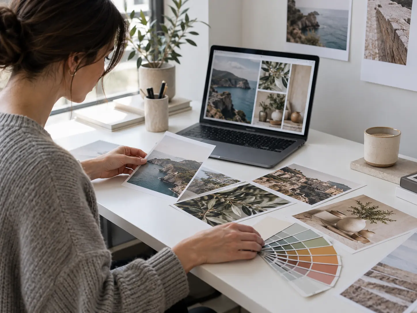 Designer using an image resolution changer to match a layout pixel size