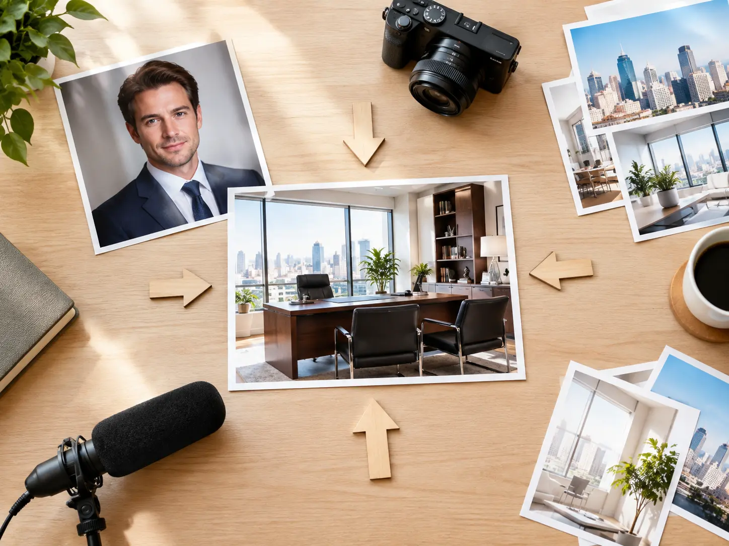 Attorney portrait and office imagery assigned to scene reference roles