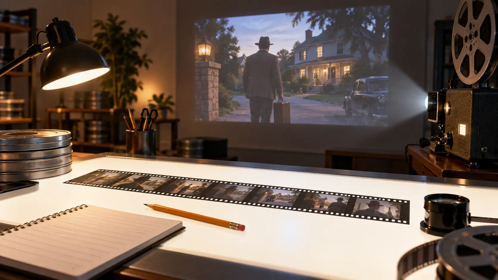 Opening video preview with written changes to the title and scene pacing
