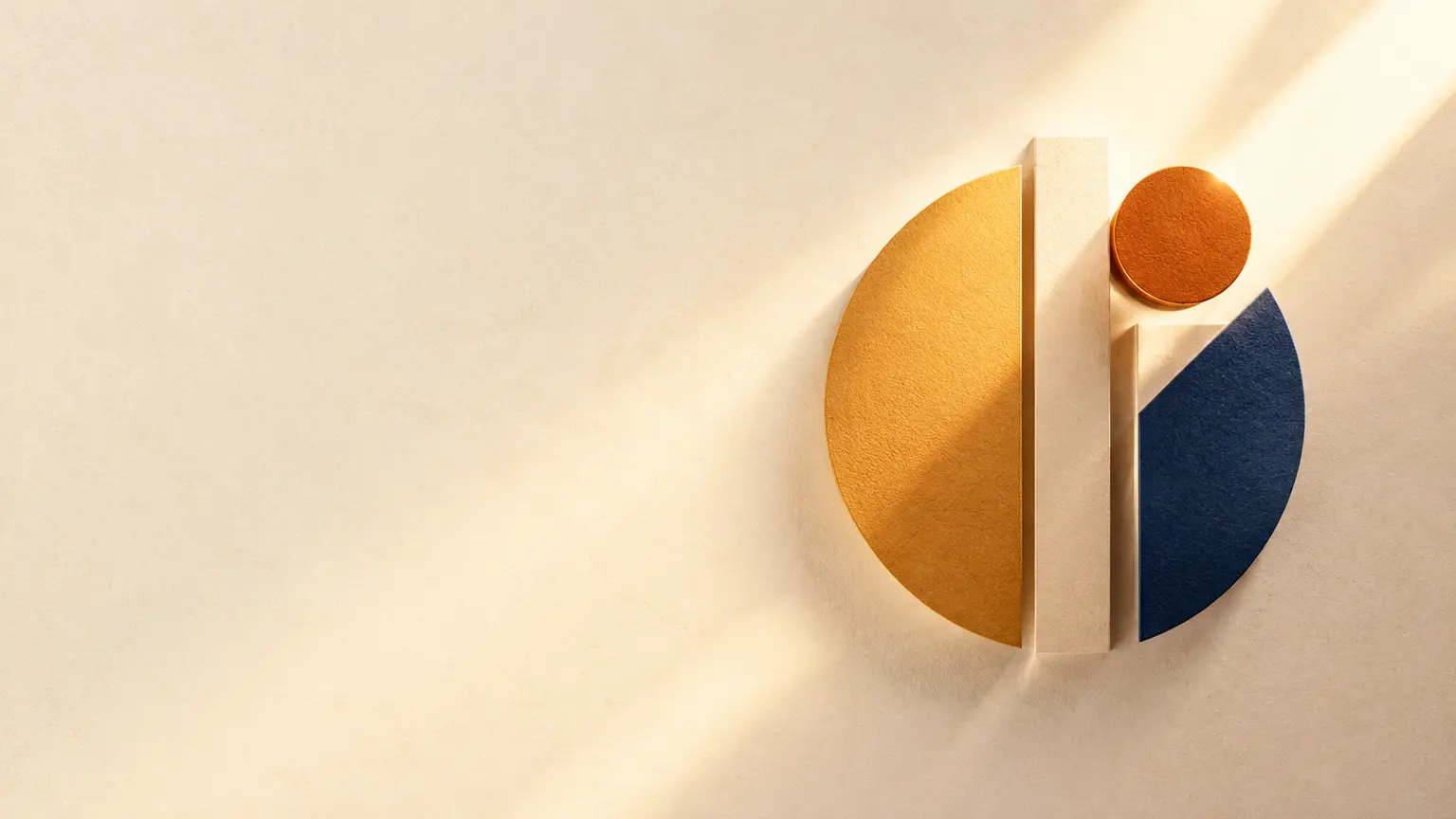 Logo and channel title in an opening video with a planned visual sequence