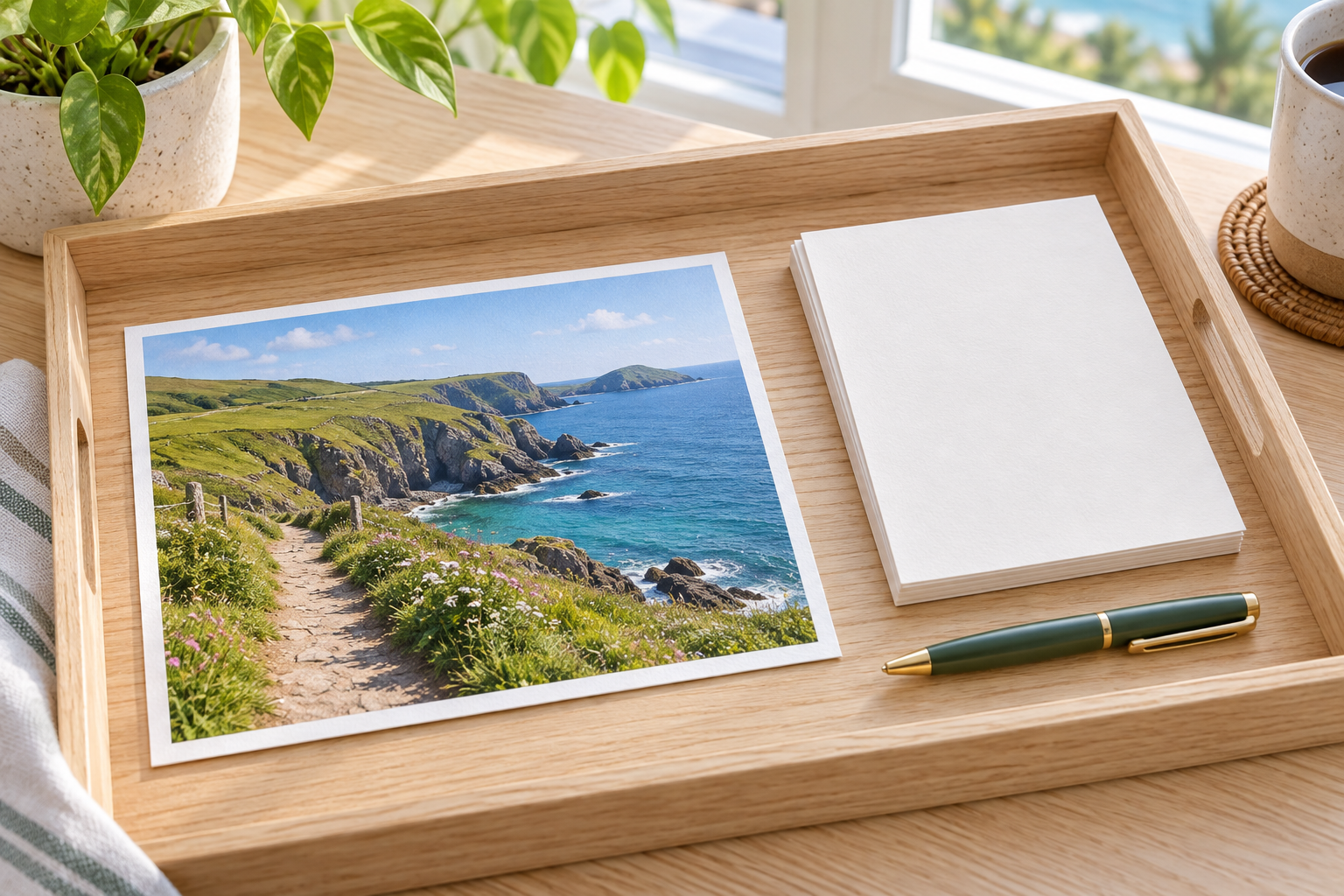A full colour photograph resting untouched at the start of the black and white workflow