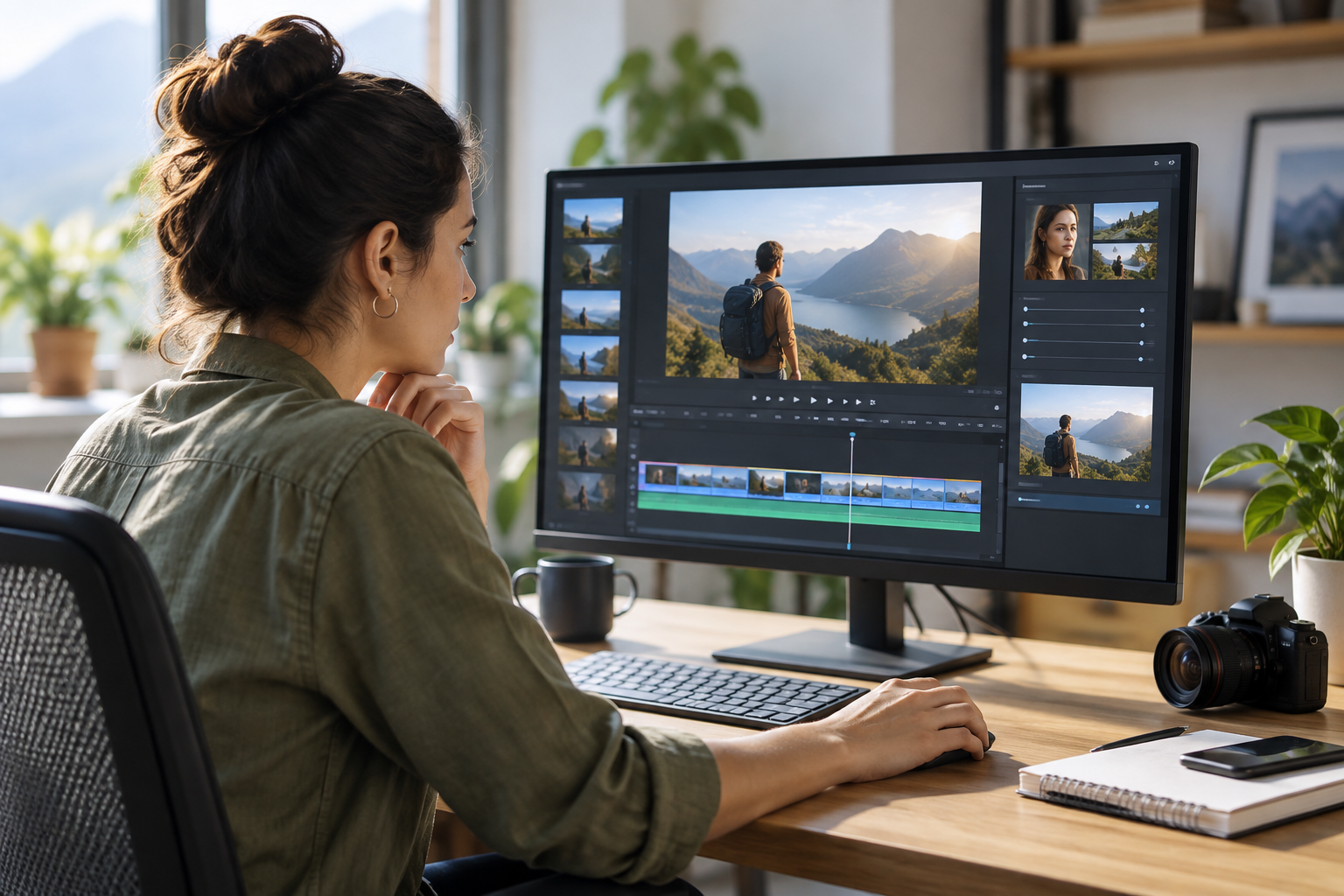 Generated project video reviewed for names, quotes and facts before MP4 export