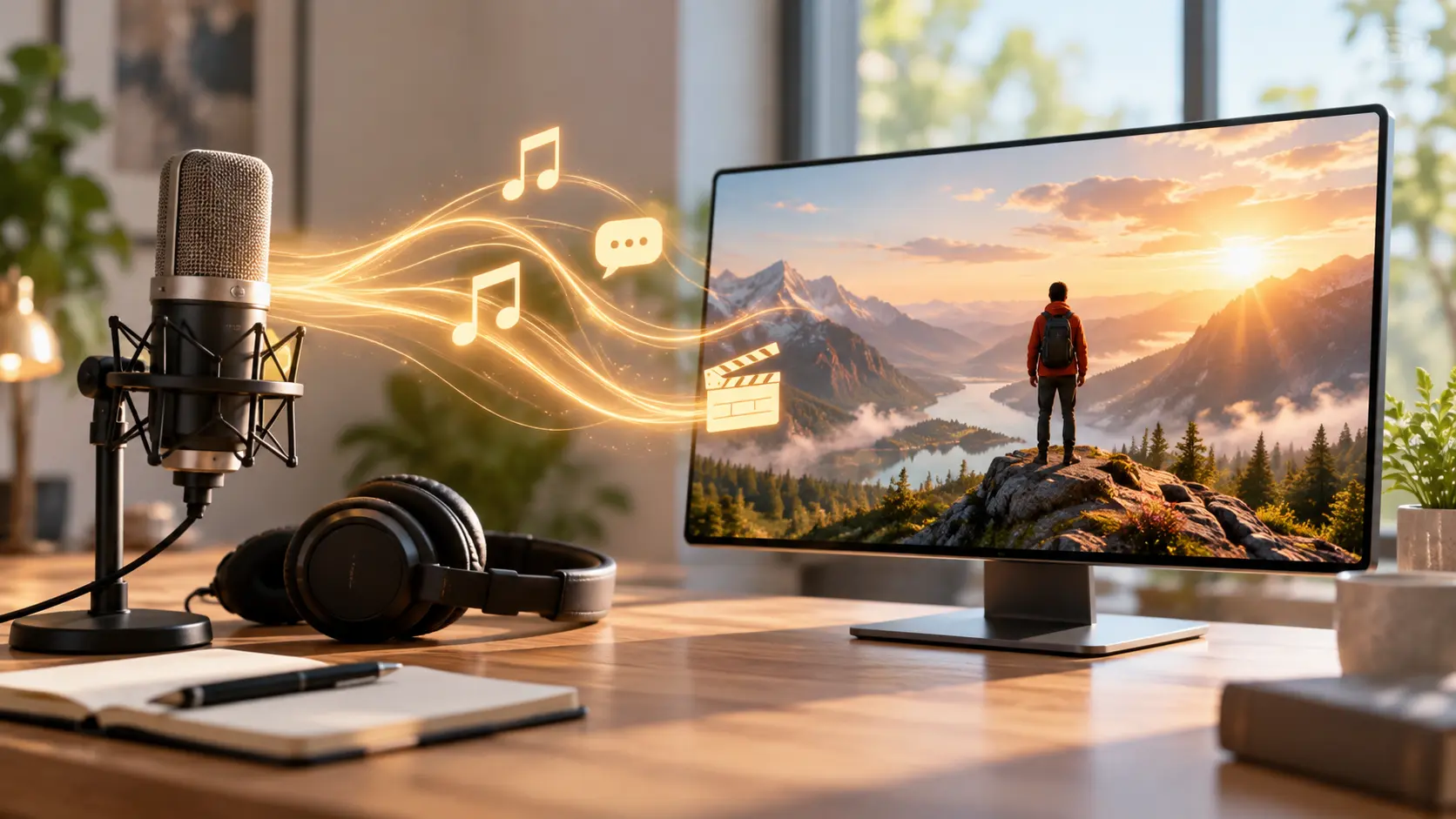 Audio Can Guide The Sound — personalize video feature