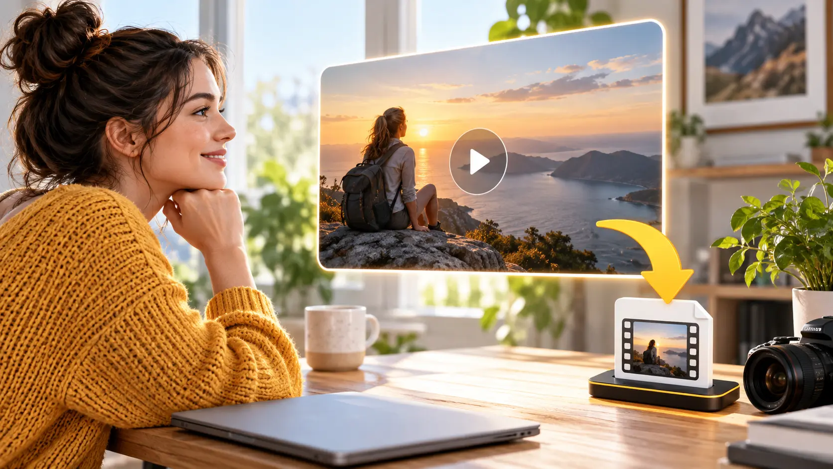 Preview Before You Download — personalize video feature