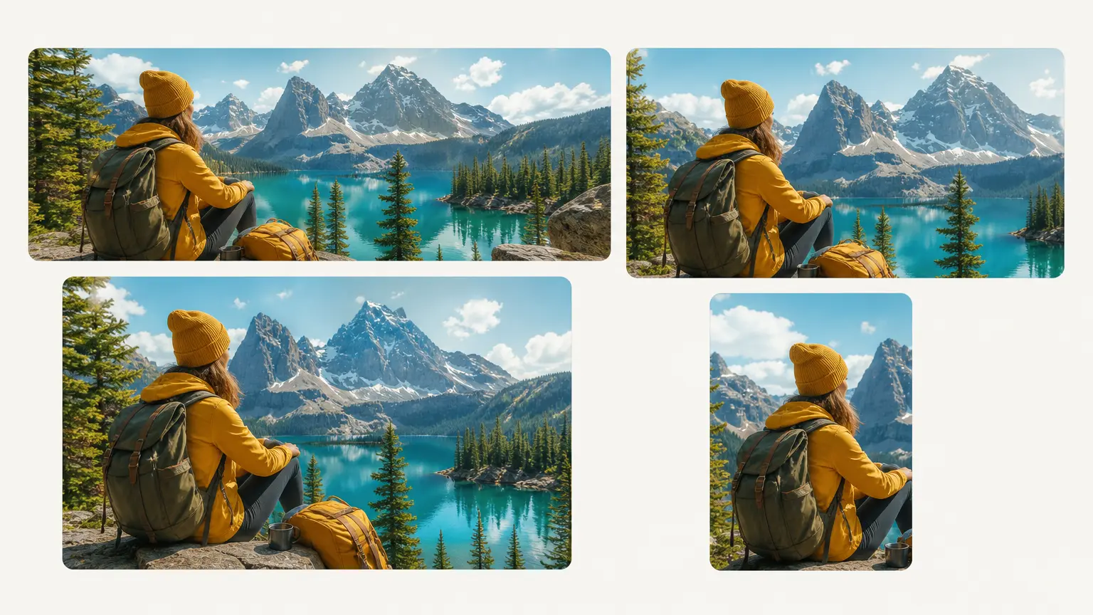 Property walkthrough preview in four aspect ratios with 4K MP4 output