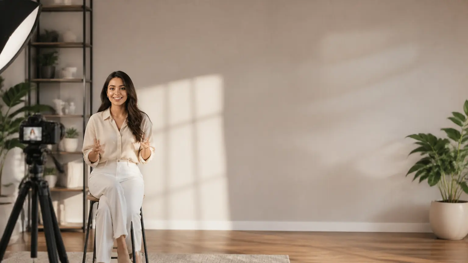 Bright creative video scene for Recruitment Video