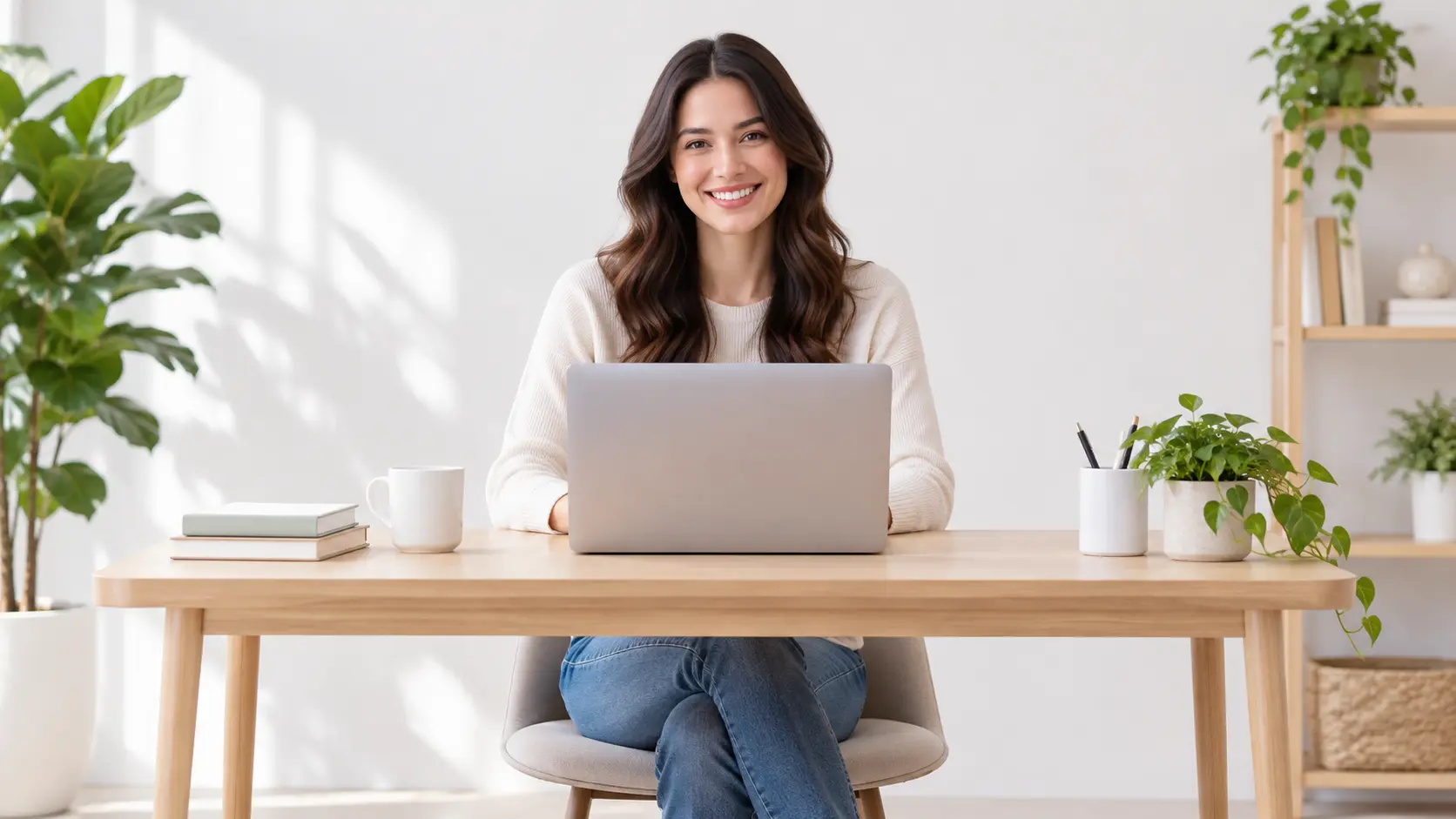Reference template setting the visual style for a video project