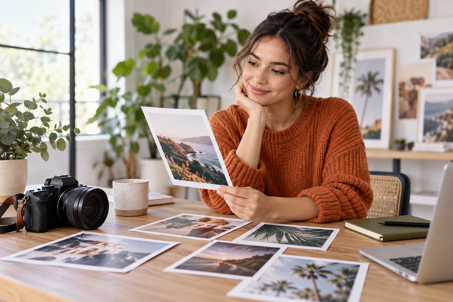 Creator previewing and revising a generated social media video result