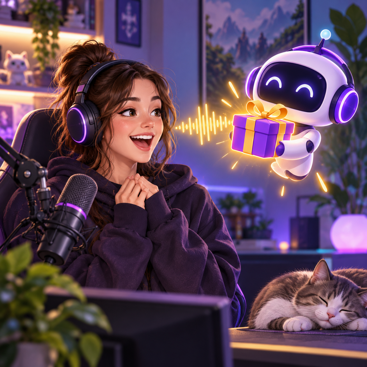 Brian AI voice reading a donation alert