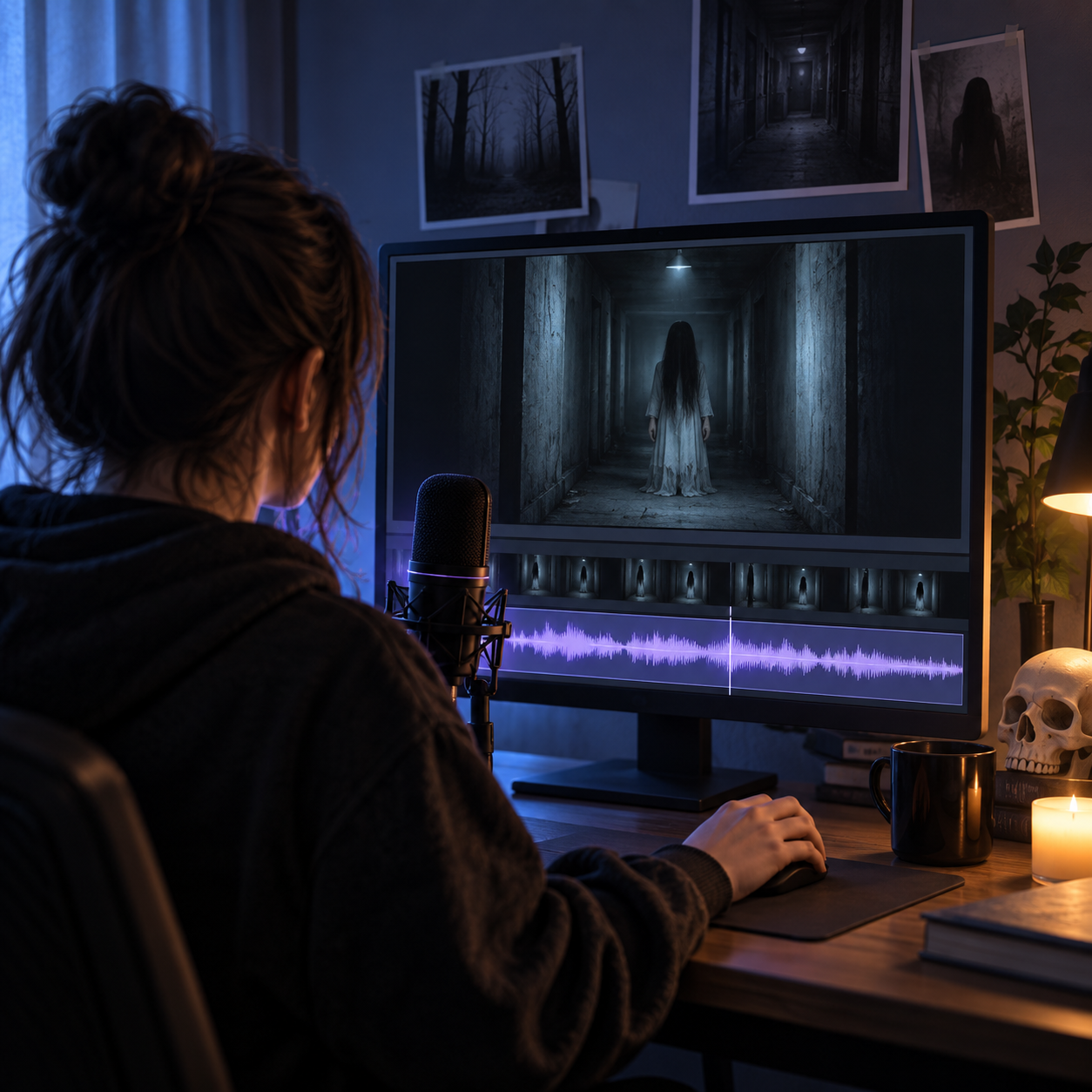 Carmen Winstead AI voice for eerie creepypasta edits