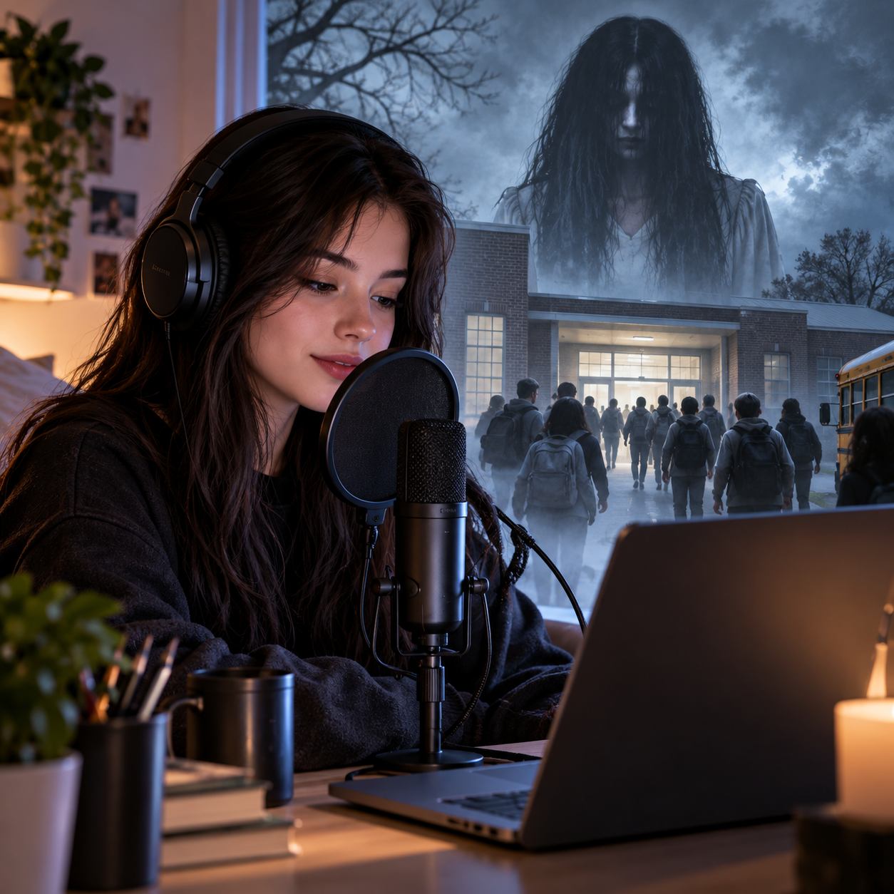 Carmen Winstead AI voice for viral horror meme audio