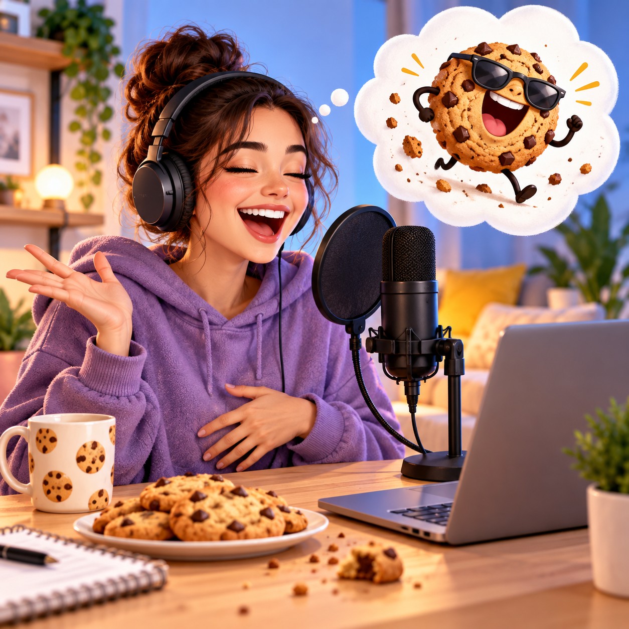 Cookie Monster AI voice for cookie craving meme drops