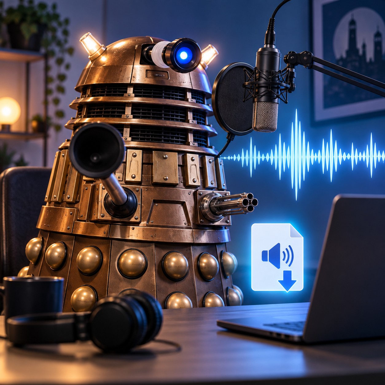 Dalek AI voice shaping Exterminate meme reactions