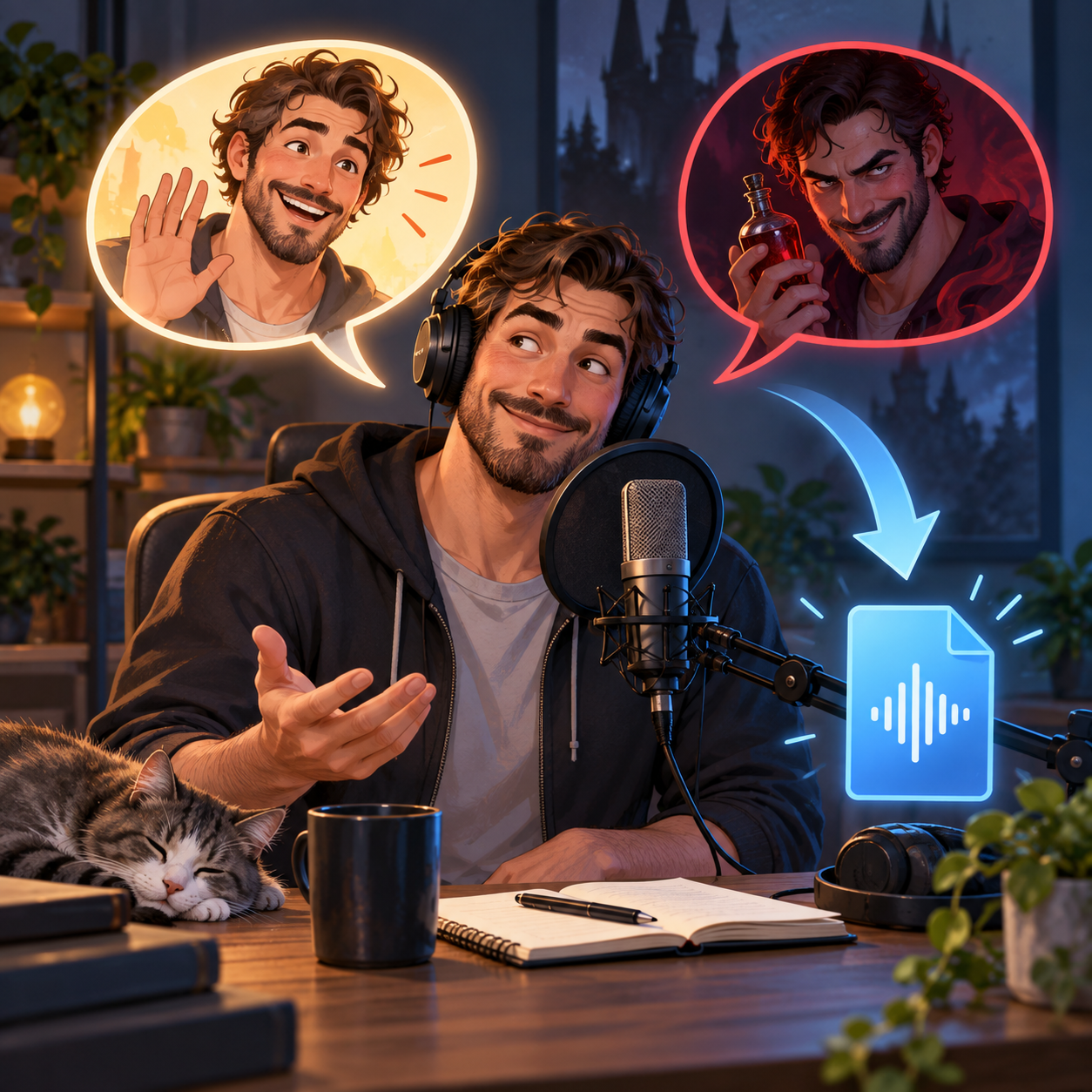 Dave Miller AI voice prepared for Discord roleplay replies