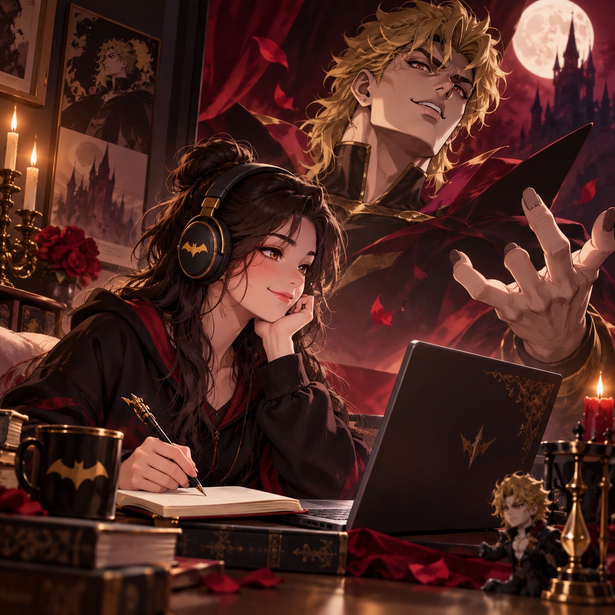 Dio Brando AI voice for vampire roleplay reply