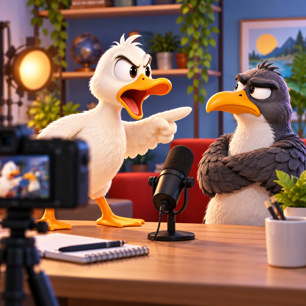 Donald Duck AI voice for YouTube argument skits