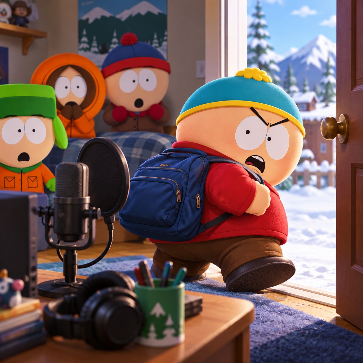 Eric Cartman AI voice for angry comedy edit audio
