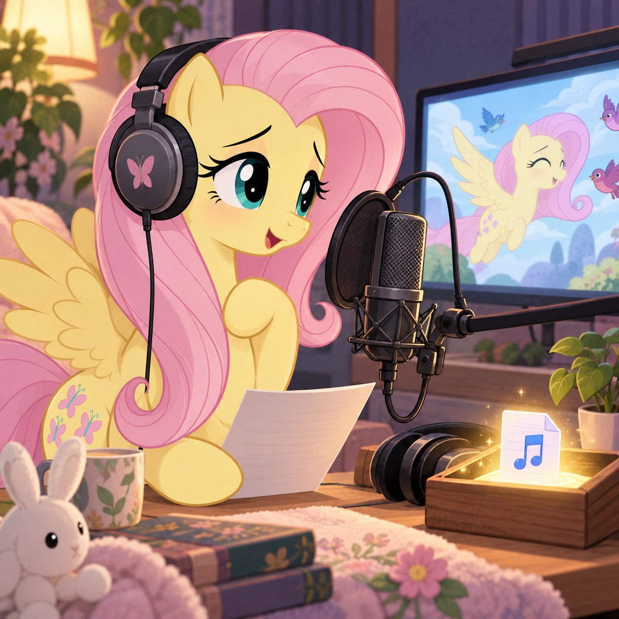 Fluttershy AI voice for soft pony redub scenes
