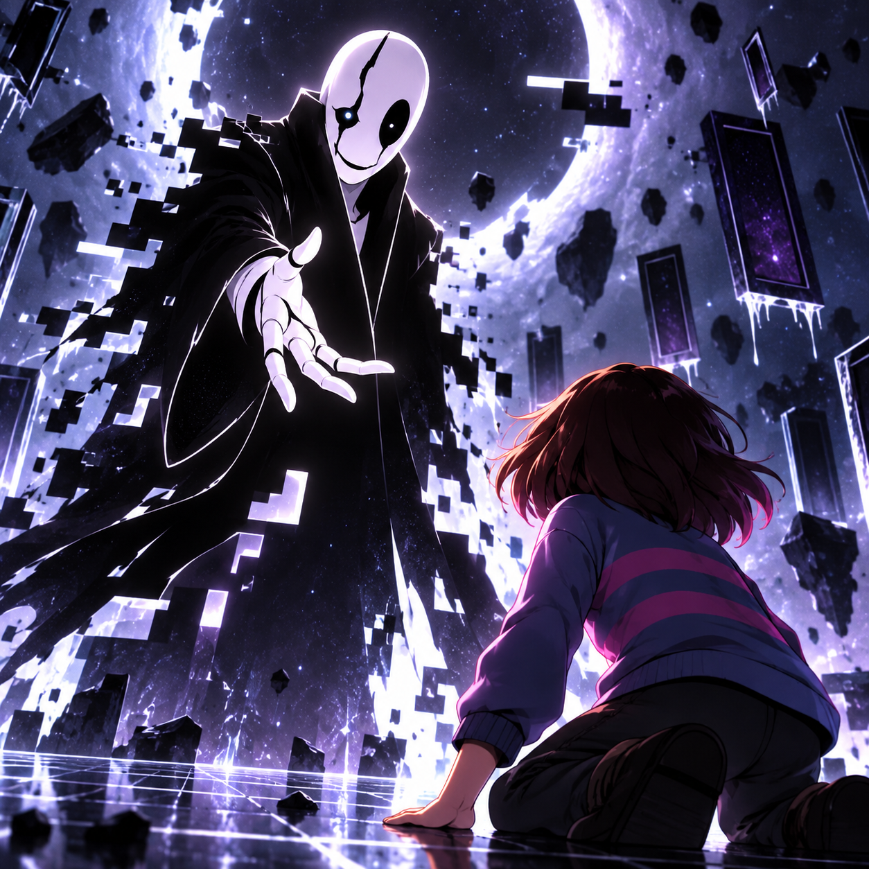Gaster AI voice for fan animation dialogue
