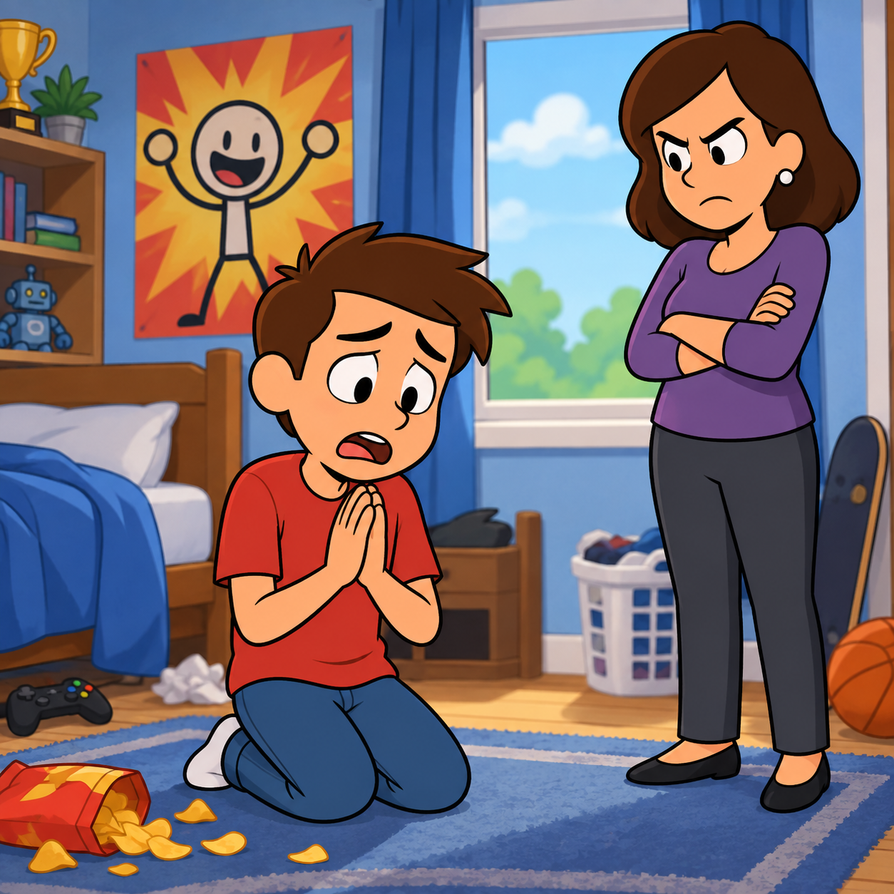 GoAnimate AI voice for old YouTube comedy