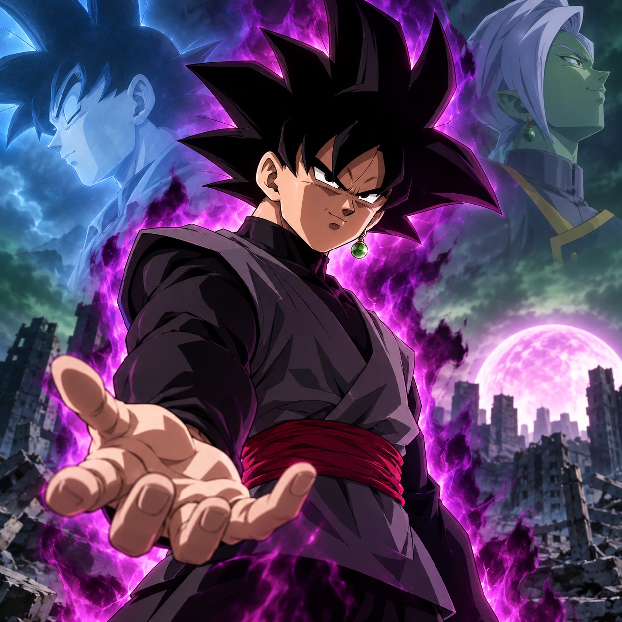 Goku Black AI voice for Super Dragon Ball fan edits