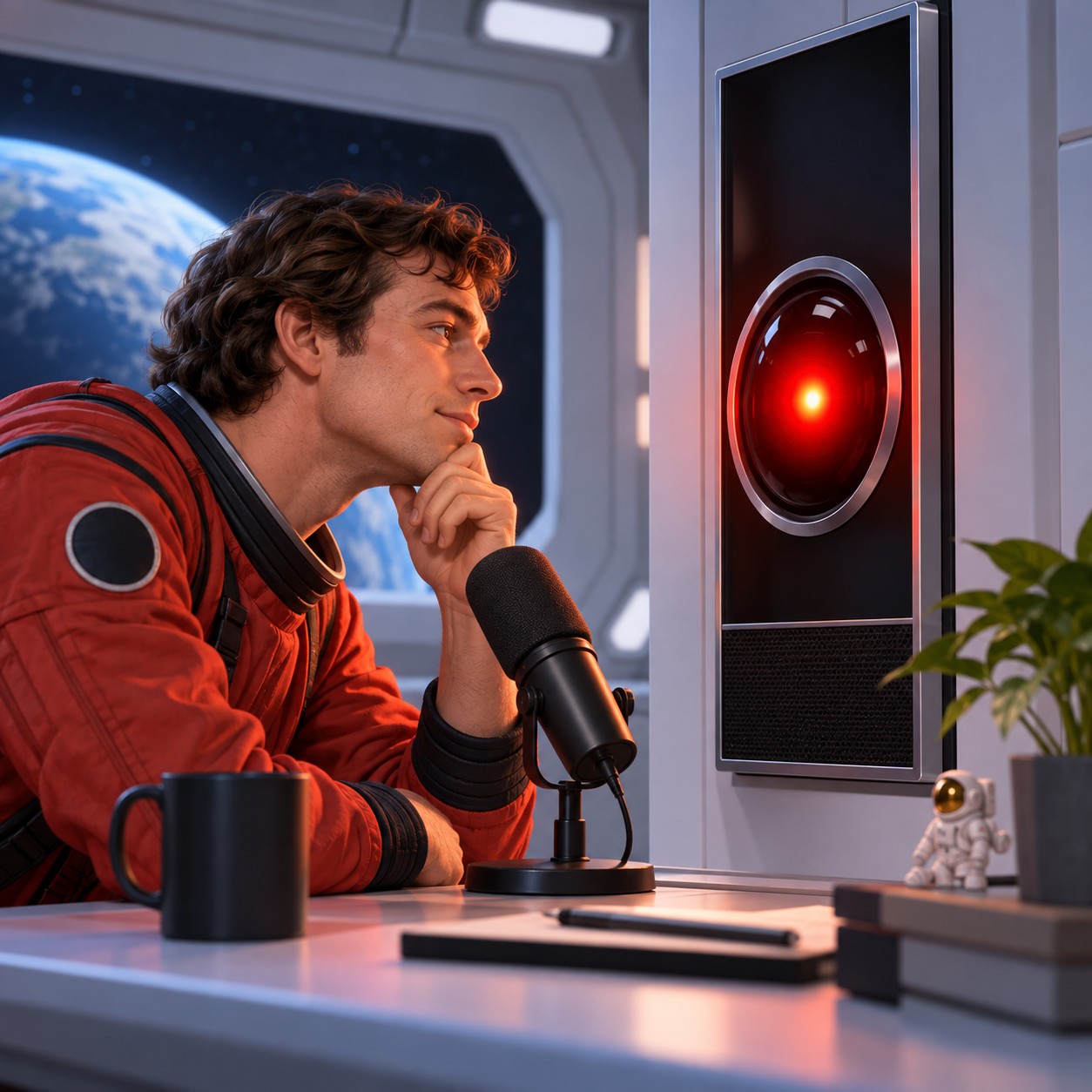 HAL 9000 AI voice for Dave conversation meme clips