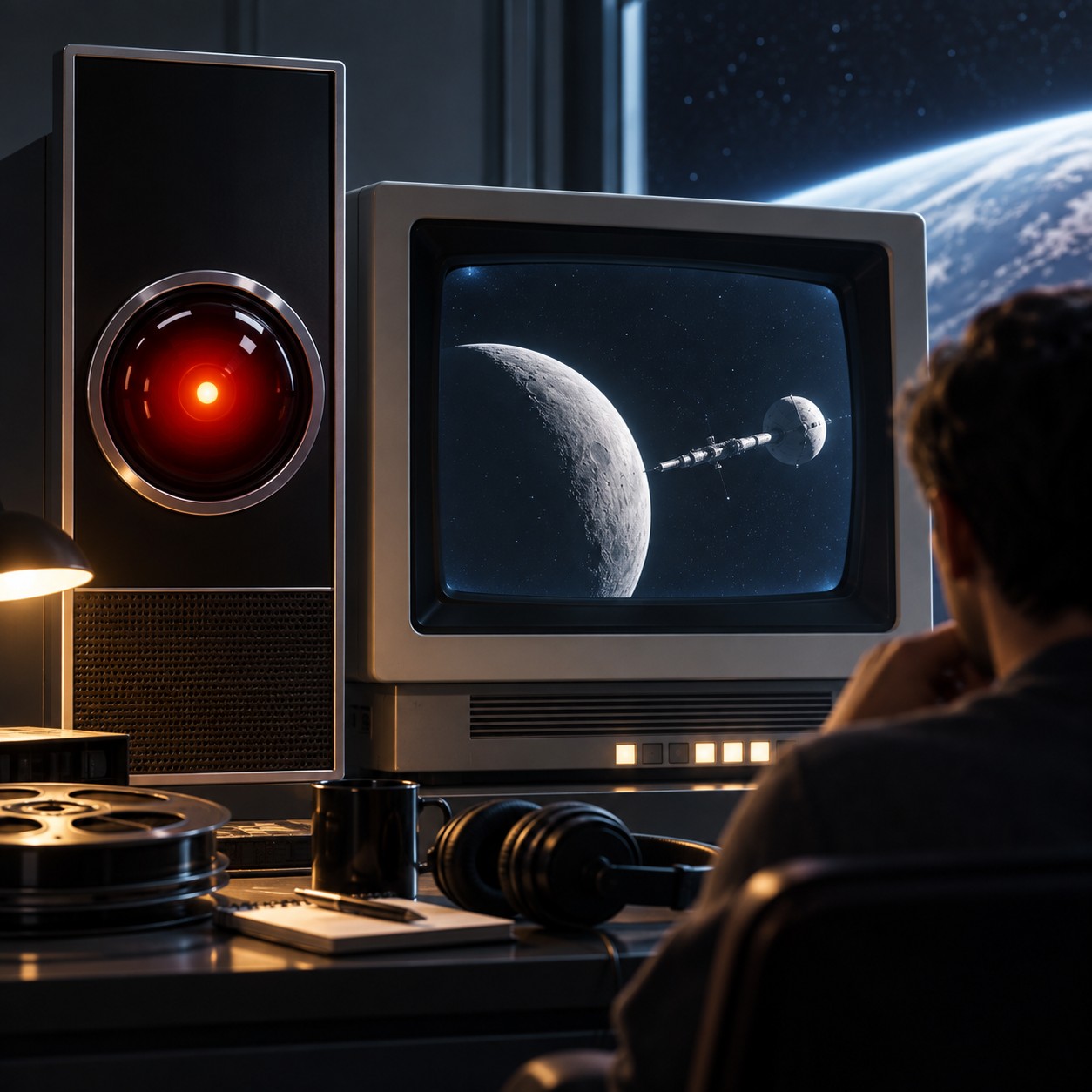 HAL 9000 AI voice for sentient computer narration