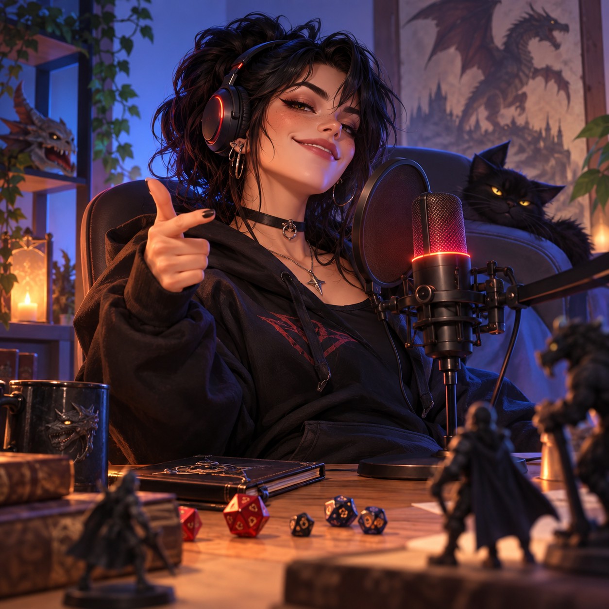 Jax AI voice in a trickster roleplay scene