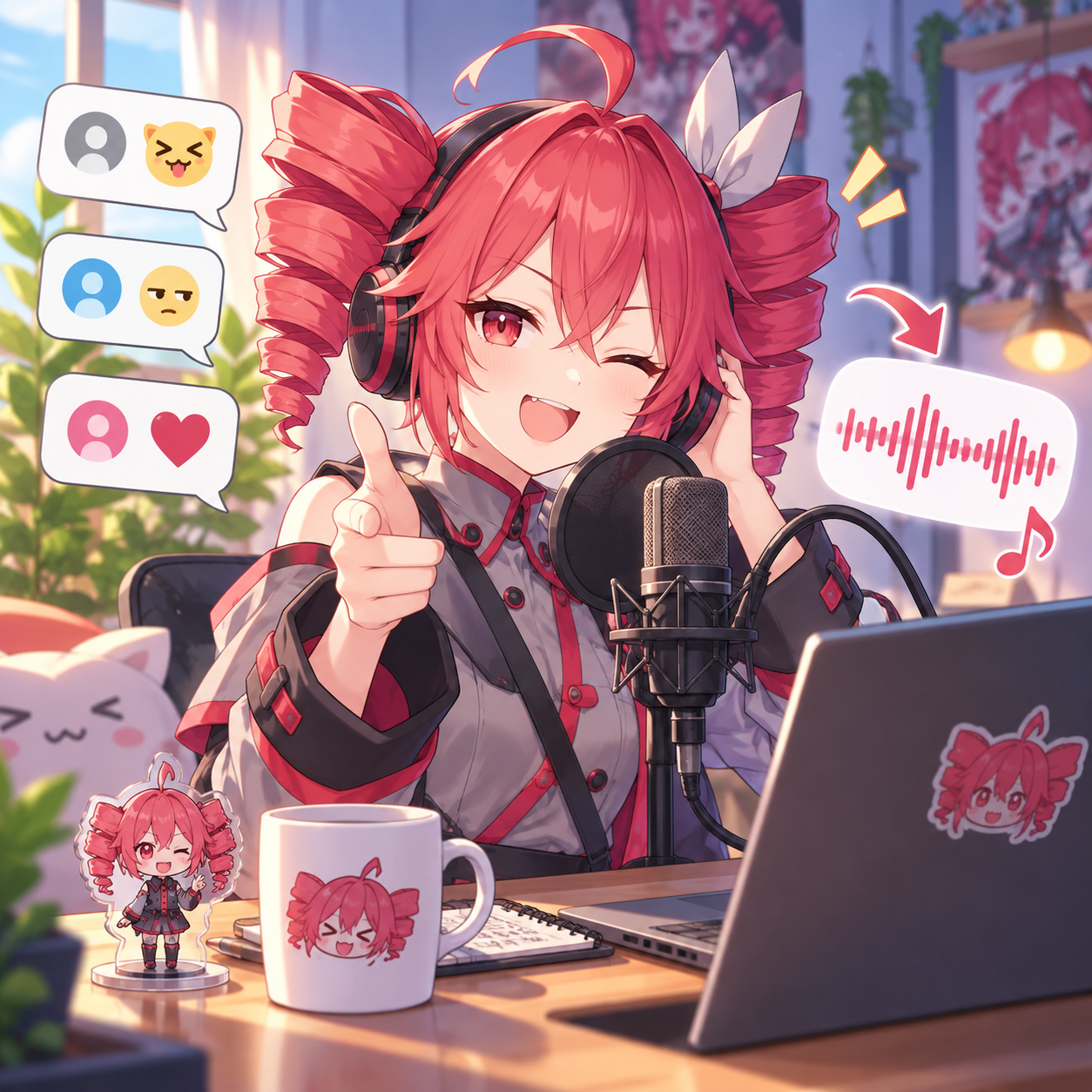Kasane Teto AI voice for meme reply audio