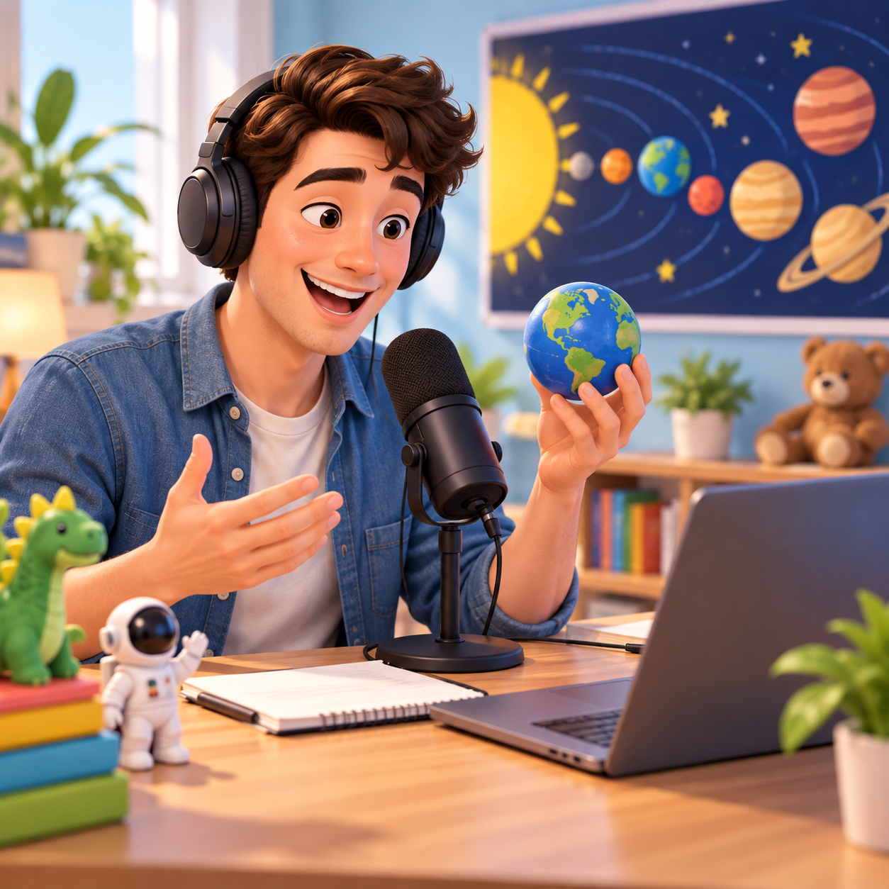 Kevin AI voice narrating a lesson clip